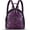 Purple, variant on Backpack Purse for Women Genuine Leather Retro Satchel Knapsack Rucksack Daypack