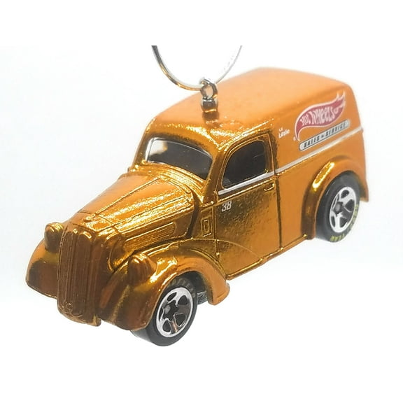 Christmas Ornament for Anglia Panel Truck Gold
