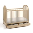 thumbnail image 6 of Graco Olivia 3-In-1 Convertible Baby Crib with Drawer, Driftwood, 6 of 13