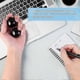 thumbnail image 4 of 2pcs Black Obsidian Baoding Balls, Chinese Health Exercise Massage Balls With Carry Pouch (black, 1.57 Inch), 4 of 4