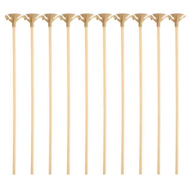 100 Sets Balloon Arch Stand Balloon Stand Stick Portable Balloon Sticks with Cups