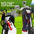 thumbnail image 2 of Golf Essentials Kit | Must Have Golf Accessories - Golf Water Brush, Golf Towel, Golf Club Brush, Golf Ball Marker, Divot Repair Tool, Golf Ball & Golf Tee Holder, Golf Gifts for Men, 2 of 9