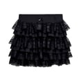 thumbnail image 5 of BRGZLK Womens Half Slips Under Dress Tight Skirt Body Shaper Slimming Slip Fashion Vintage Beach Ruffle Wave Solid Color Plus Size, 5 of 5