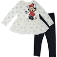 thumbnail image 1 of Conjunto para Niñas Pequeñas Disney Minnie Mouse: Remera y Leggings 3T, 1 of 4