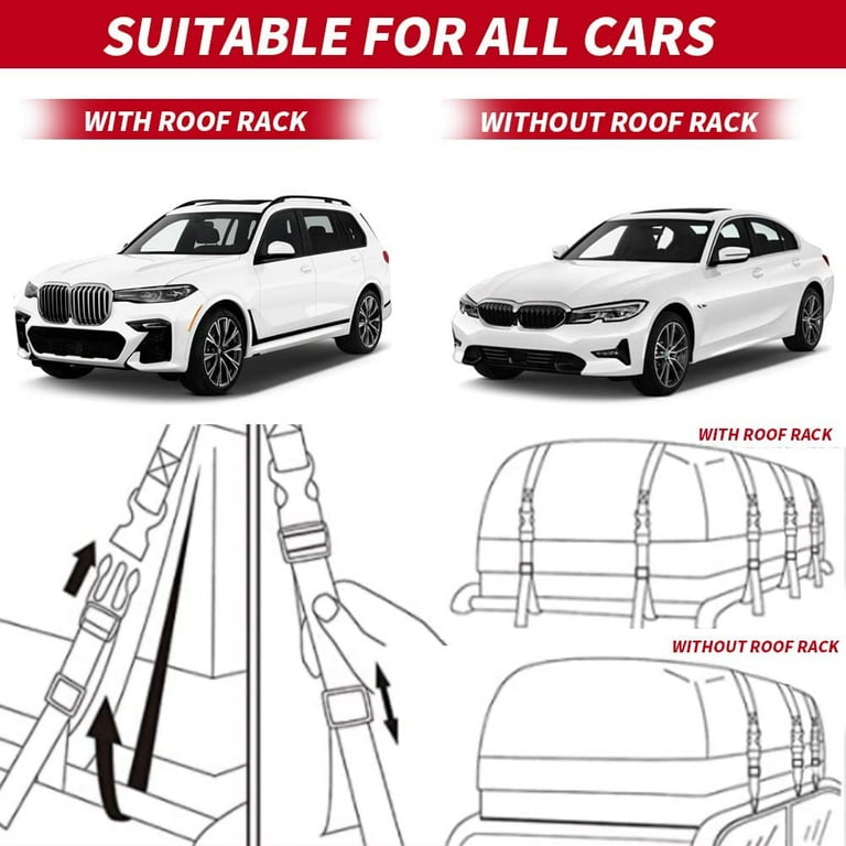 JEGS Performance Products 90098 Rooftop Cargo Carrier Capacity 18 Cu. ft.