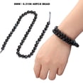 thumbnail image 4 of Cuentas redidas de ojo de tigre, desgaste: cuentas redondas resistentes y duraderas de piedra azul pulsera natural de tigre de tigre de tigre, 4 of 7