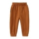 thumbnail image 3 of Gibobby Conjunto de pants para niños pequeños, camisa de manga larga sólida, sudaderas con capucha, Tops y pantalones, conjunto de 2 uds para niños y trajes(Marrón, 4-5 Años), 3 of 5