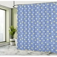 thumbnail image 5 of Ambesonne Floral Shower Curtain, Small Spring Daisies, 69"Wx75"L, Pale Yellow Violet Blue, 5 of 5