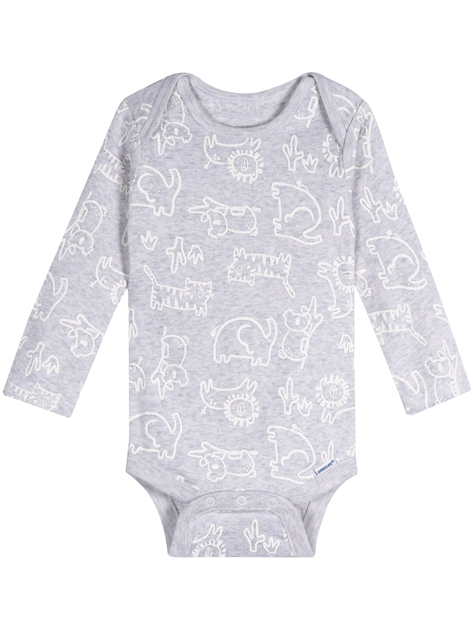 Onesies Brand Baby Neutral 6pc Bodysuits, Sizes (0-3 Months - 12 Months)