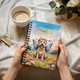 thumbnail image 3 of Welcome Spring Fairy Soft Coated Wheaten Terrier in Flower Meadow Spiral Bound Journal Wheatie Dog Lover 5x7in Spiral Notebook - 13002, 3 of 5