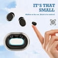 thumbnail image 4 of Mini Invisible Small Bluetooth Earbuds Sleeping for Small Ears Low Profile Tiny Hidden Discreet Smallest Earbuds for Work Sleep Ear Buds Invisible Headphones Buds, 4 of 7
