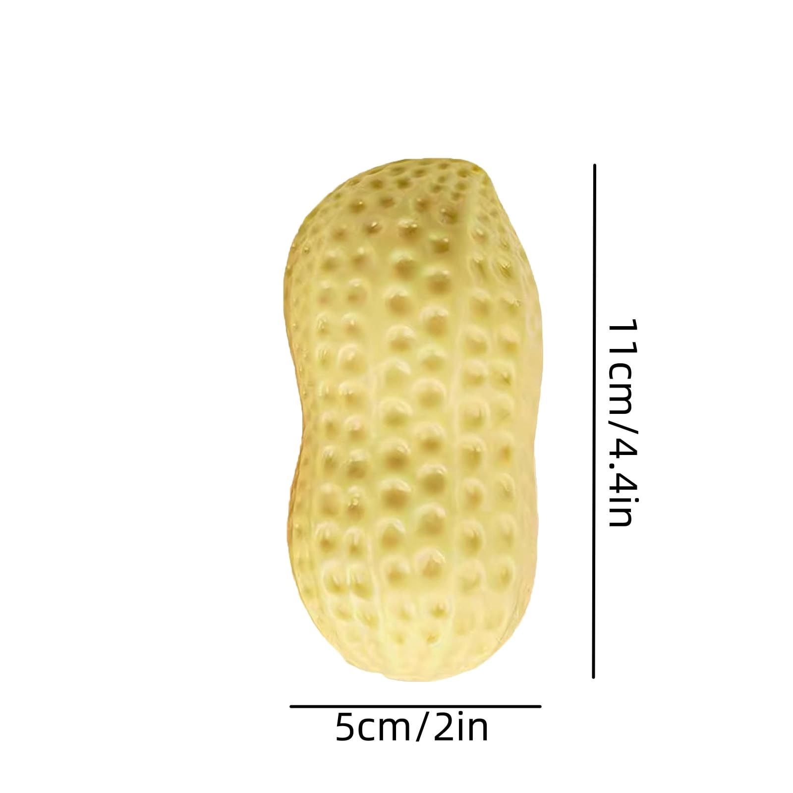 Peanut Shaped Stress Squeeze Balls, Soft Squeeze Toys, Stress Relief Fidget Sensory Toys