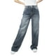 thumbnail image 2 of Jeans Wide Leg Roman Fashion Textura Mezclilla medio Azul 0, 2 of 8