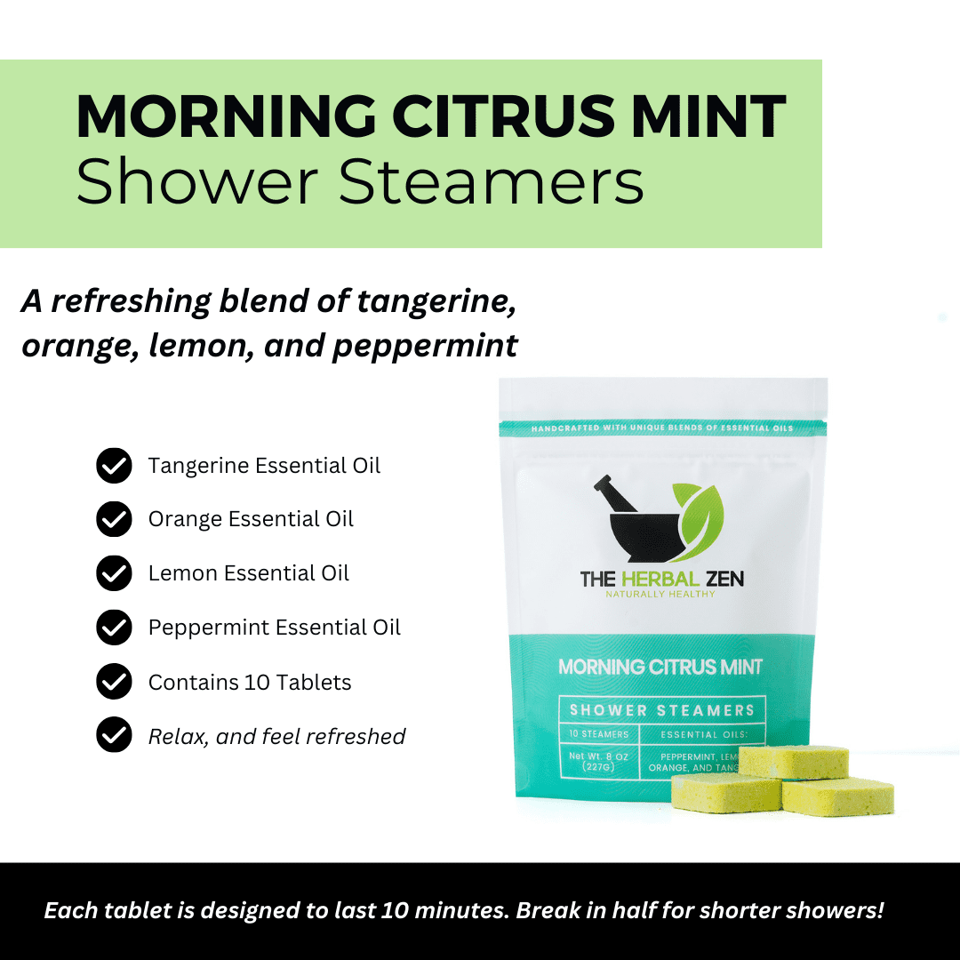 Citrus Shower Steamers with Essential Oils - Made in the USA Shower Bombs - Shower Bomb Aromatherapy - Relaxing Gifts for Women - Spa Day Gifts - Self Care Gift