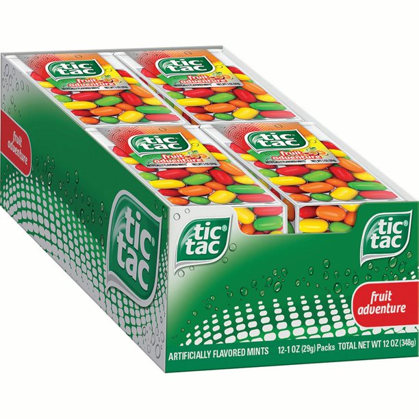 Tic Tac Mints, Fruit Adventure (Pack of 12)