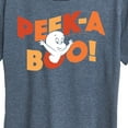 thumbnail image 3 of Casper the Friendly Ghost - Peek A Boo - Women's Short Sleeve Graphic T-Shirt, 3 of 5