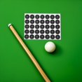 thumbnail image 4 of unbranded 105Ud Pegatinas Para De Billar Compatibles Con Mesas De Pool Y Snooker Color Negro, 4 of 7