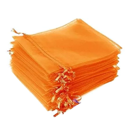 Halloween Themed Organza Treat Pouches Washable Storage Bags For Candy Exchange And Costume Event