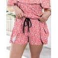 thumbnail image 4 of a.Jesdani Women Plus Size One piece Swimsuits Tummy Control Two Piece Bathing Suit Off Shoulder Ruffled Flounce Swimdress with Shorts Red 2X, 4 of 12