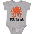 thumbnail image 3 of Inktastic Seattle Octopus Washington Vacation Boys or Girls Baby Bodysuit, 3 of 5