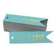 thumbnail image 1 of Inkdotpot Pack Of 50 Real Gold Foil Paper Tags Made With Love Text Favor Hang Tags, 1 of 1