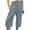 New Navy, variant on sovlvnd on Clearance Plus Size Capris for Women Loose Wide Leg Pants High Waist Straight Pants Casual Pants Capris Pants for Women Dressy Casual