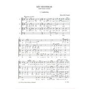 Balzs rpd: Kt vegyeskar / Words by Ldi Ferenc / sheet music