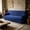 Blue, variant on Rijanmt Full Wrap Sofa Cover,Reusable Washable Fast Dry Stretch Fabric Sofa Couch Protector,Decorative Furniture Cover Oversized,for Indoor Living Room/Outdoor Patio,Fits 2 Seaters,57"-73",Beige