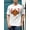 White, variant on Humorous Number 67 Meme T-Shirt - Large Size 67 Number Print, Casual Round Neck Short Sleeve Shirt, Comfortable Street Style Top, Trendy Everyday Outfit with a Playful Twist, 67 Apparel Bestsellers,