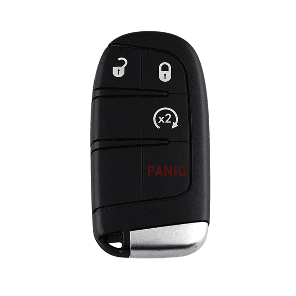 Wholesalekey Replacement for 2011 - 2021 Dodge Chrysler Fiat M3N-40821302 4 Buttons Remote Key Fob 433MHz