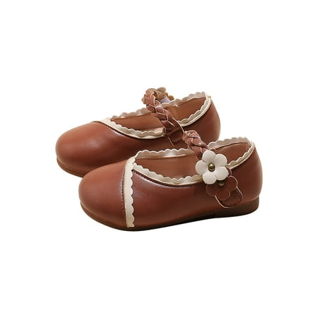 

Toddler Shoes Clearance Toddler/Little Kid Girl s Dress Ballet Flats Ballerina Flat Shoes for Wedding Party School Dance Princess Shoes Pink Sandals For Kids