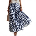 thumbnail image 6 of Xunlbb Up to 50% off Long Skirts for Women, Women's Summer Casual Polka Patchwork Layer Sweet Half Skirt Gift for Girls, on Clearance, 6 of 8