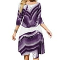 thumbnail image 1 of International Rescue Team ( Color & White ) Back Lacing Backless Dress Square Neck Dress Sweet Elegant Dress Dr Roger Drroger, 1 of 5