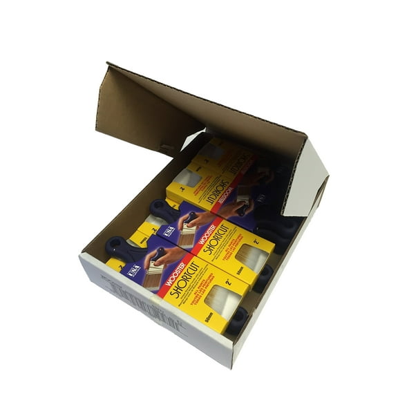 Wooster Brush Q3211 2 inch Shortcut Angle Sash Paintbrush - Set of 3, 3 set - 2 inches