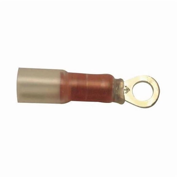 Velvac Ring Terminal,Red,22 AWG,18 AWG,PK10 30116