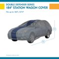 thumbnail image 3 of Duck Covers Double Defender Station Wagon Cover, Fits Wagons up to 15 ft. 4 in. L Fits select: 2010-2017 KIA SOUL, 2009-2014 VOLKSWAGEN JETTA, 3 of 10