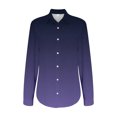 thumbnail image 4 of Button Down Shirts for Women, Comdrip Women's Gradient Printed Shirt Lapel Button Shirt Dress Shirts for Women Black1 L, 4 of 5