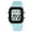 light blue, variant on Men's Square Outdoor Watch - Waterproof Digital Chronograph with Silicone Band, Shock Resistant for Hiking, Swimming, Casual Wear by Students