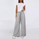 thumbnail image 5 of WILLBEST Pantalones Palazzo Deportivos Con Cordón Ajustable Para Mujer, Cómodos Pantalones Casuales de Yoga, Ligeros, Transpirables, de Tela Suave Mediana, 5 of 6