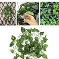 thumbnail image 4 of 6.89 pies de Largo Reptiles Vines Hojas Artificiales Falsos Jungla Flexible Escalador para Reptiles y Anfibios decoración de hábitat(Hojas de scindapsus) Ecomeon no, 4 of 4