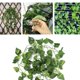 thumbnail image 4 of 6.89 pies de Largo Reptiles Vines Hojas Artificiales Falsos Jungla Flexible Escalador para Reptiles y Anfibios decoración de hábitat(Hojas de scindapsus) Peque?o animal Colgante Spptty Suministros para reptiles, 4 of 7