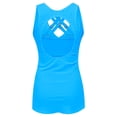 thumbnail image 4 of DGMIOCS Women's Modest Swimsuit Two Piece Bathing Suit Sky Blue XS, 4 of 9