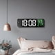 thumbnail image 1 of Reloj Despertador Digital Para Dormitorios, Mesita De Noche, Reloj LED, Reloj Despertador Electrónico Para El Hogar, Pantalla Grande, Reloj Enchufable, Montado En La Pared Para, 1 of 7
