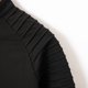 thumbnail image 4 of Blusa y camisa de manga larga con cuello alto para hombre, informal, a la moda, con media cremallera, de manga larga, transpirable, de poliéster y algodón., 4 of 7