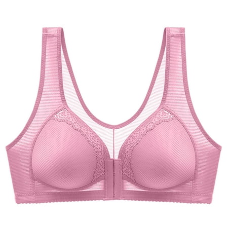 

JINMGG Bras Clearance Summer Fall Women s Plus Size Bra Women s Bra Wire Free Underwear One-Piece Bra Everyday Underwear