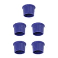 thumbnail image 2 of Billuyoard Tapón de vino Tapón de botella de vino de silicona a prueba de polvo Tapón de botella de mantenimiento fresco a prueba de fugas, azul Azul 5piezas Billuyoard CBP062755, 2 of 6