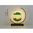 thumbnail image 1 of Modern Creative quicksand painting Table Lamp For Bedroom Study Office Bedside Decor Desk Light Home Decoration Art Table Lamp My Lux Decor Round, 1 of 14
