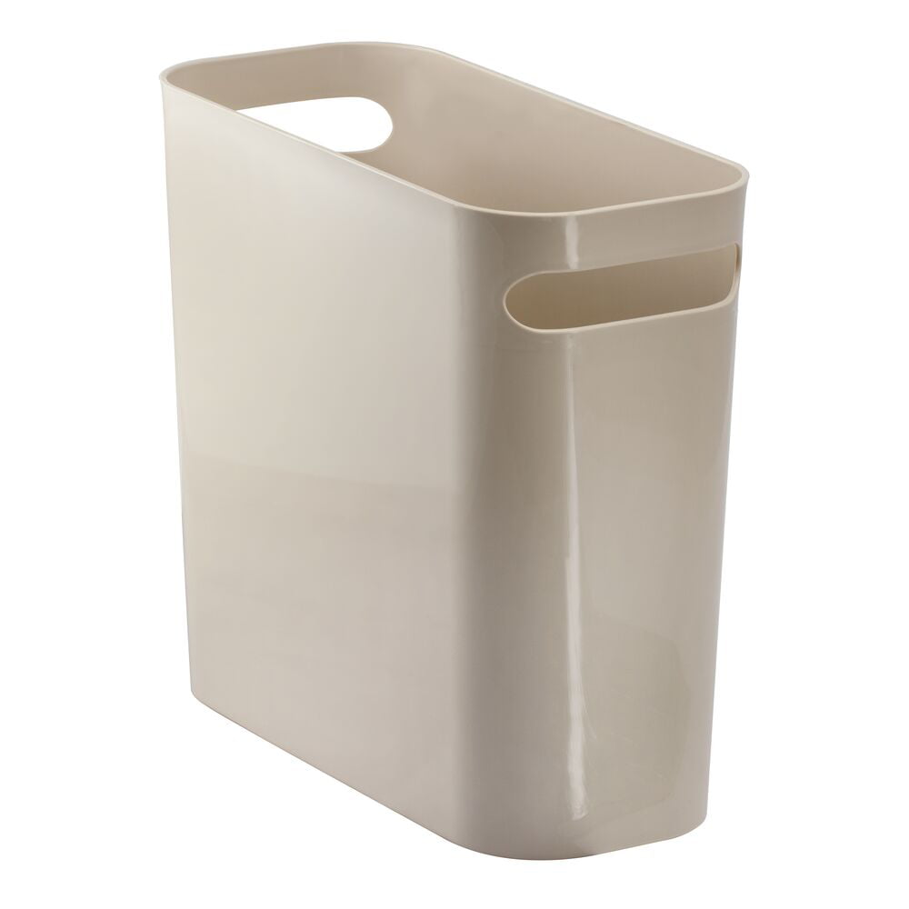 Garbage Container Mdesign Slim Plastic Rectangular Small Trash Can Wastebasket 