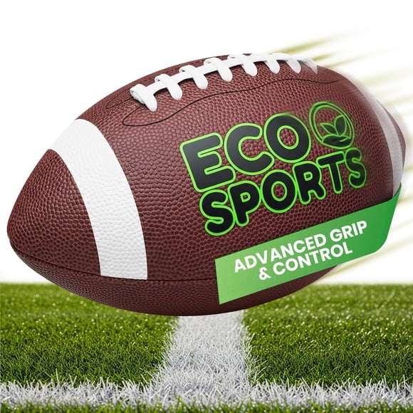 Balón de fútbol americano Eco Sports talla 5 de TPU, libre de BPA, juvenil