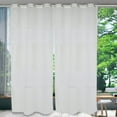 thumbnail image 4 of Cortina de ventana de 100 x 270 cm para filtrar la luz suave, semitransparente, para dormitorio y balcón, 4 of 8